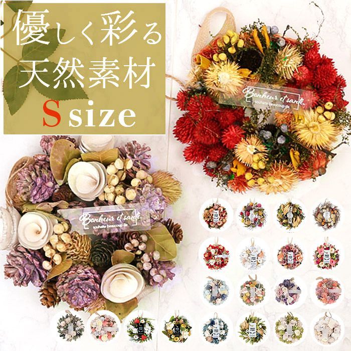 ☆ 311S.フルーツリース ☆ ナチュラル リース Sサイズ リース