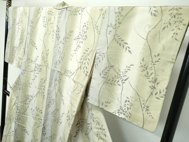 平和屋着物●ファッションデザイナー　HIROKO KOSHINO　コシノヒロコ　全通柄袋帯　紬地　格子　金糸　正絹　逸品　DABE5044ps 平和屋着物○ファッションデザイナー HIROKO KOSHINO コシノヒロコ 全