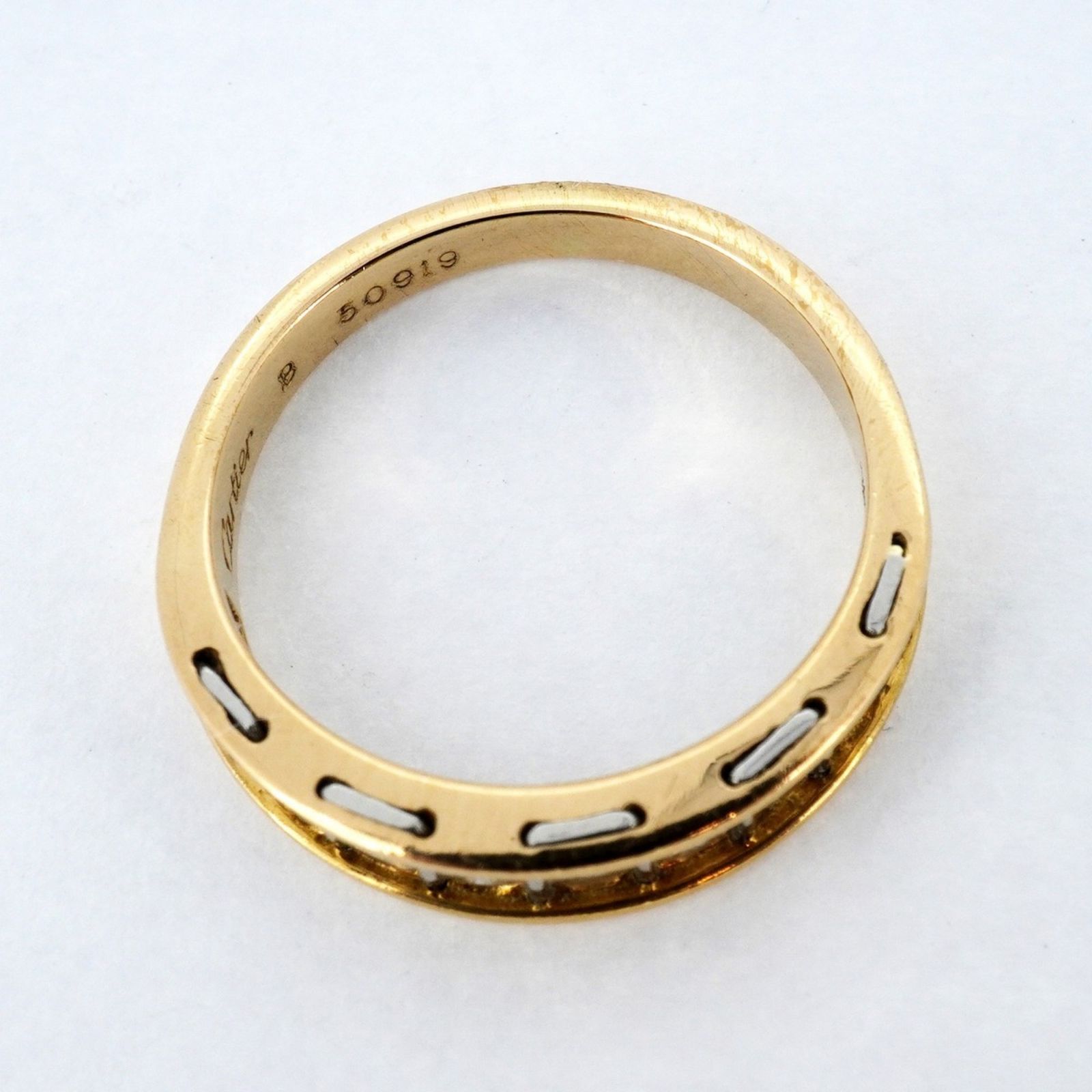 カルティエ(Cartier) カルティエ リング セレナーデ 10PD K18YG
