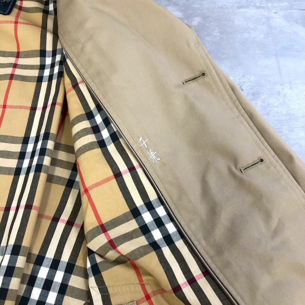 美品 バーバリー シングル トレンチコート ベージュ ノバチェック S～M相当 楽天市場】シングルトレンチコート バーバリーの通販