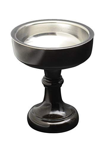 ひるた仏具店 仏飯器 黒光色 #9 高さ6.7cm