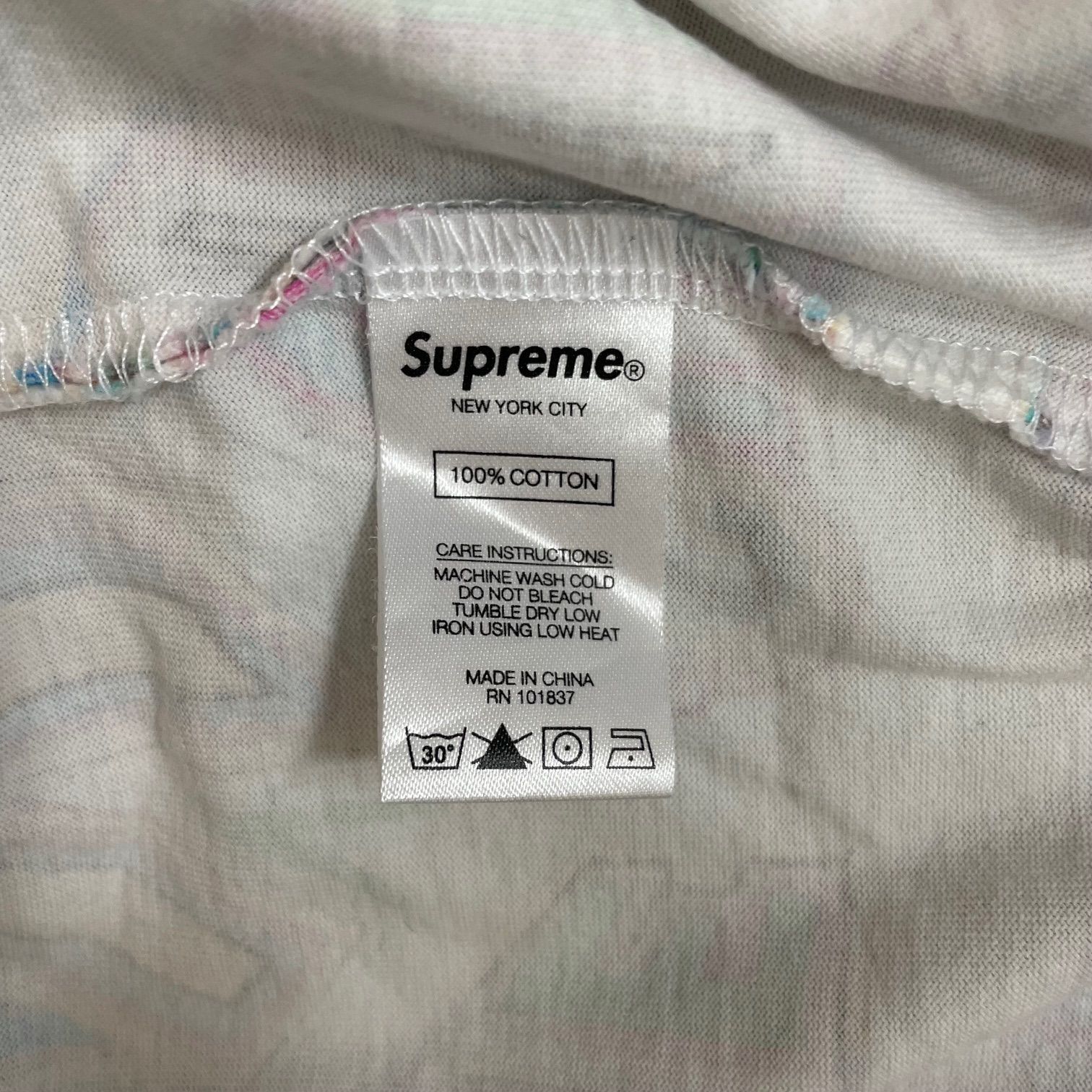 国内正規 Supreme 20AW Perspective L/S Top ロゴ グラフィック ロング 