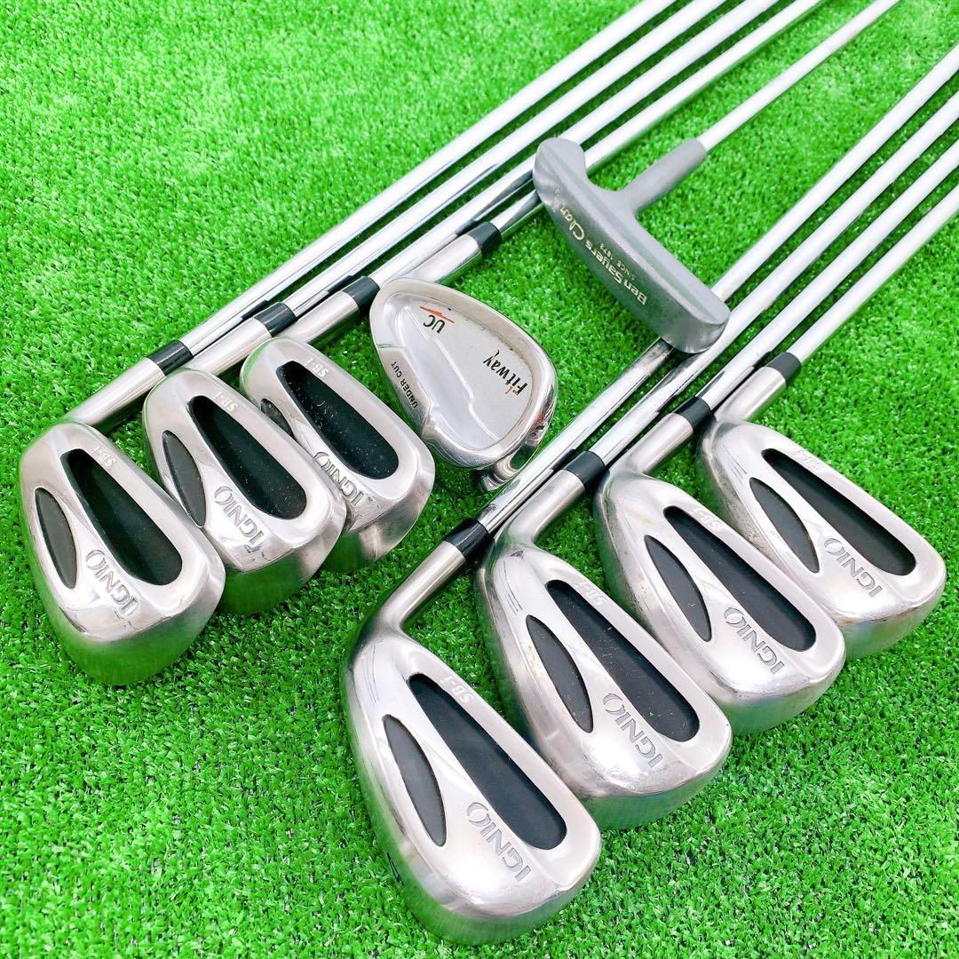 Srixon - SRIXON　スリクソン　le coq sportif　ルコックスポルティフ　メンズゴルフ13本セット　カーボン　右利き用　キャディバッグ　入門用 SRIXON スリクソン le coq sportif ルコックスポルティフ メンズ