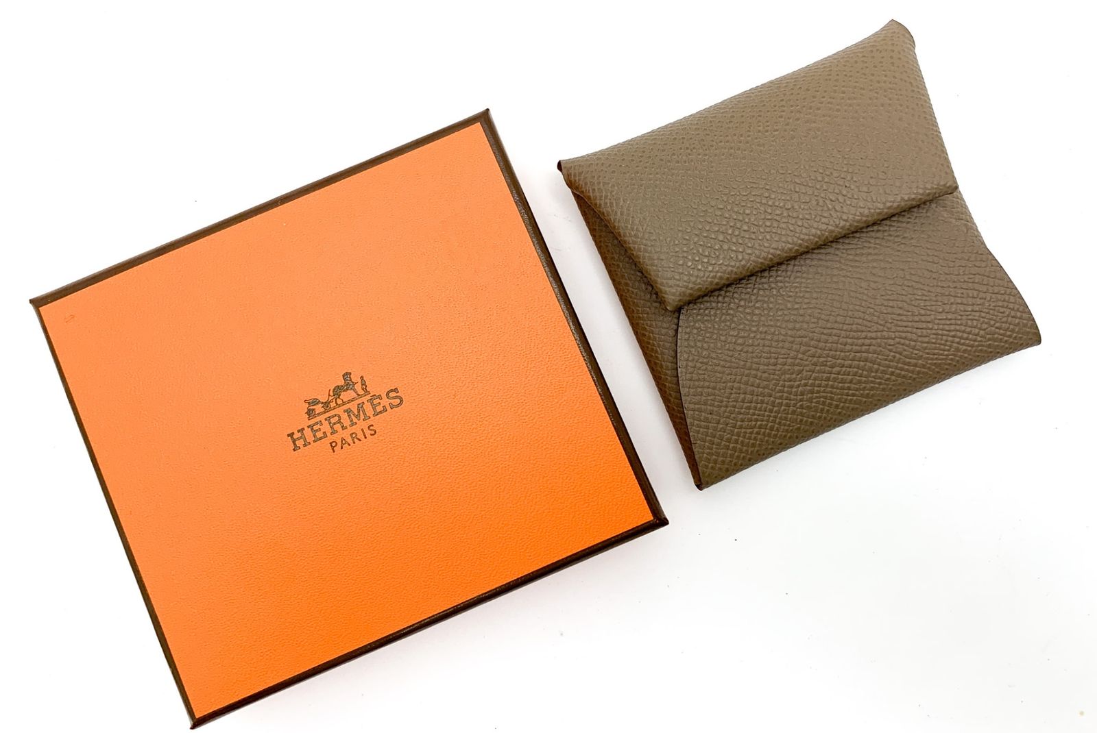 ryyuju様HERMES バスティア エトゥープ HERMES エルメス エトゥープ グレージュ系 バスティア コイン