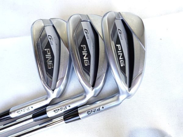  ピン G 425 アイアン MODUS 3 TOUR 120 リシャフト 5本 S BLK アイアンセット メンズ