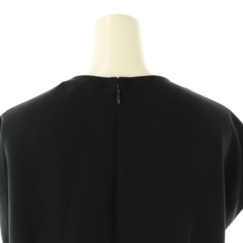 エムダブリュー MW TRIACETATE FRENCH SLEEVE BLOUSE ブラウス フレンチスリーブ 38 ダークネイビー /DF ■OS レディース エムダブリュー MW TRIACETATE FRENCH SLEEVE BLOUSE ブラウス