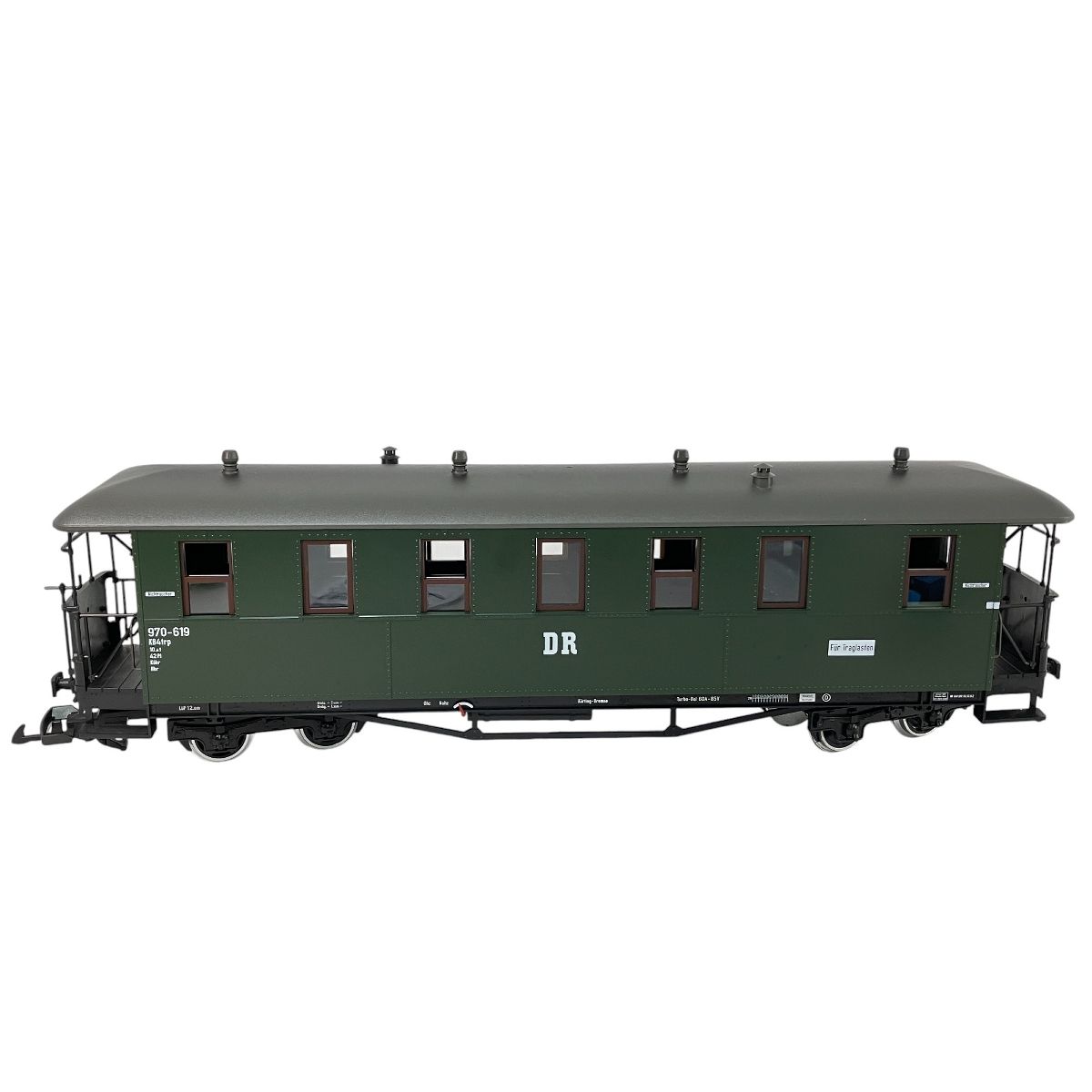 ☢ レーマン LGB ドイツ国営鉄道 DR 970-619 古典客車 Gゲージ