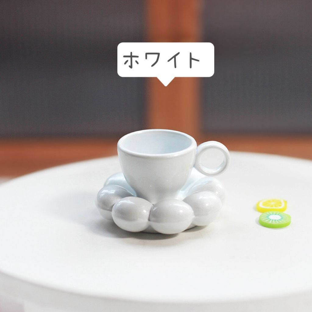 ミニチュア tea time ティータイムセット ミニチュアカップ コーヒーカップセット ティーカップセット キッチンミニチュア ドールハウス用ティーカップ ディスプレイ用ミニカップ コレクションアイテム ミニチュア食器 可愛らしいティーカップ