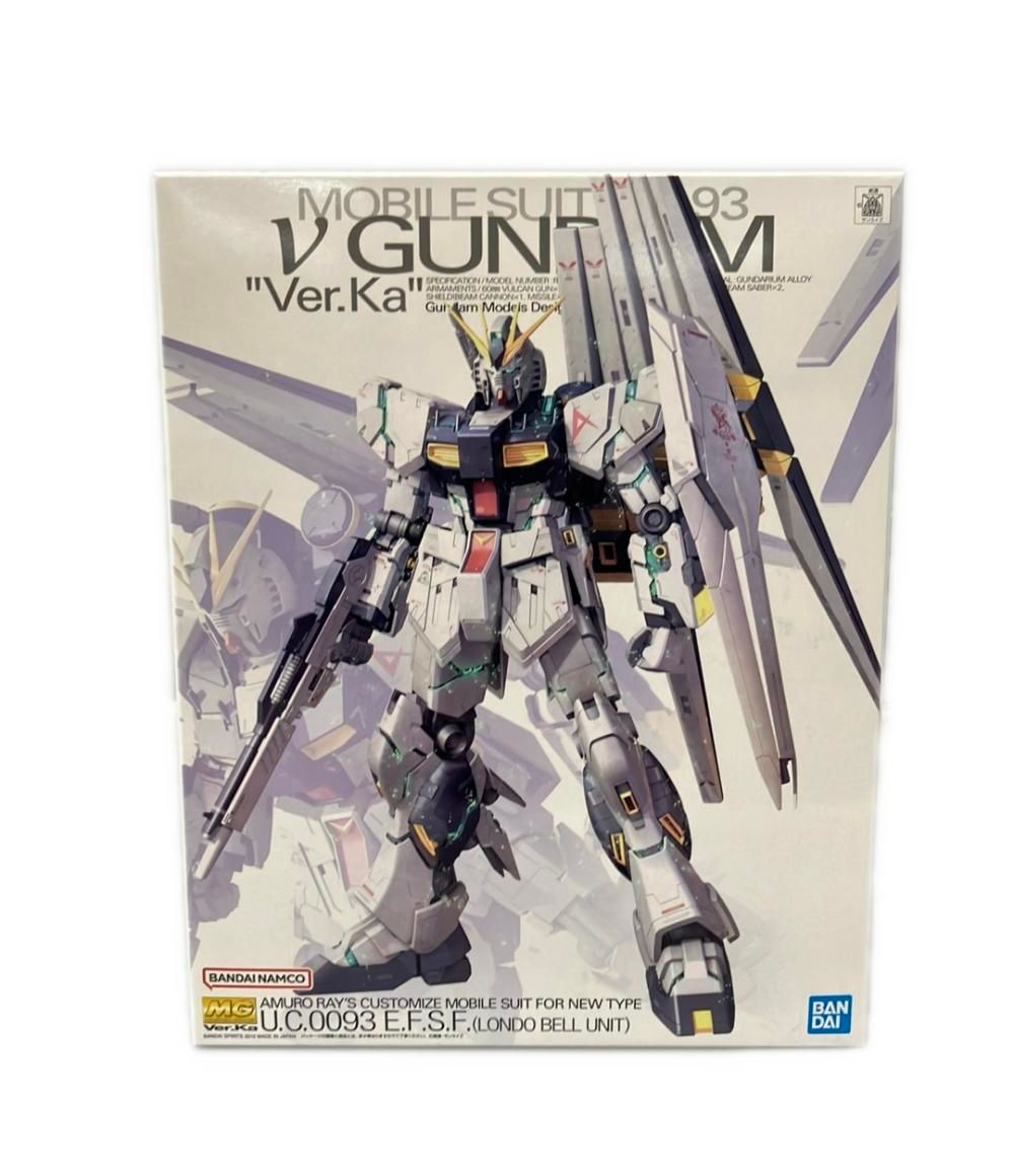 バンダイ 機動戦士ガンダム逆襲のシャア プラモデル ガンプラ MG RX-93 νガンダム Ver.Ka 1|100