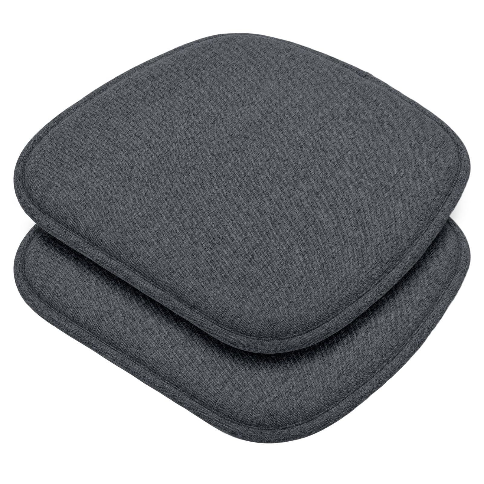 背クッション　② 数量限定】HAVARGO 椅子クッション 2枚セット 座布団 椅子用 お尻が