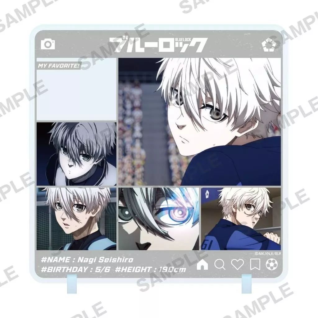 中古】アクリルスタンド・アクリルパネル 凪誠士郎 きゃらinスタンド