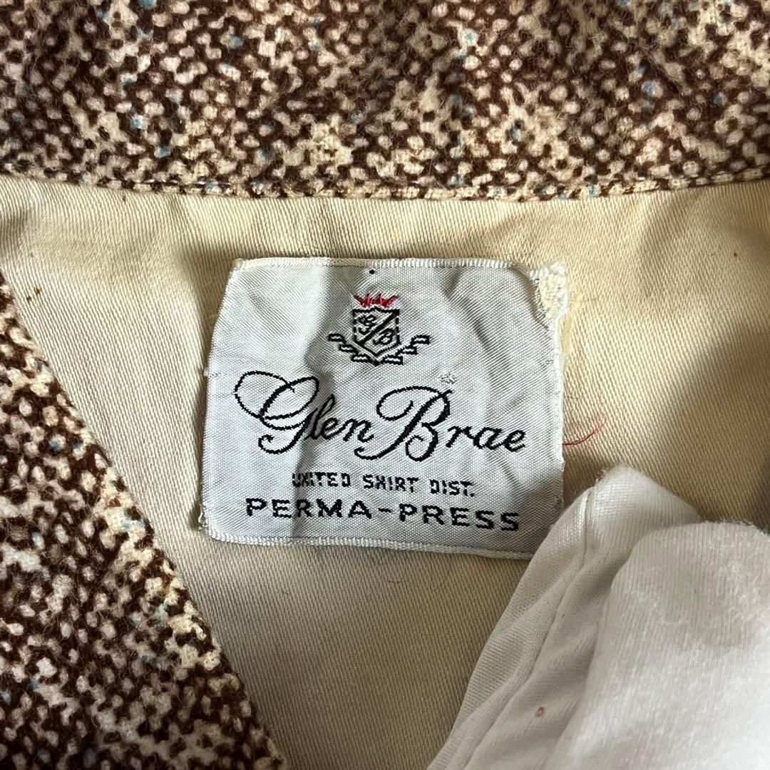 Brae ネップ入りウール転写