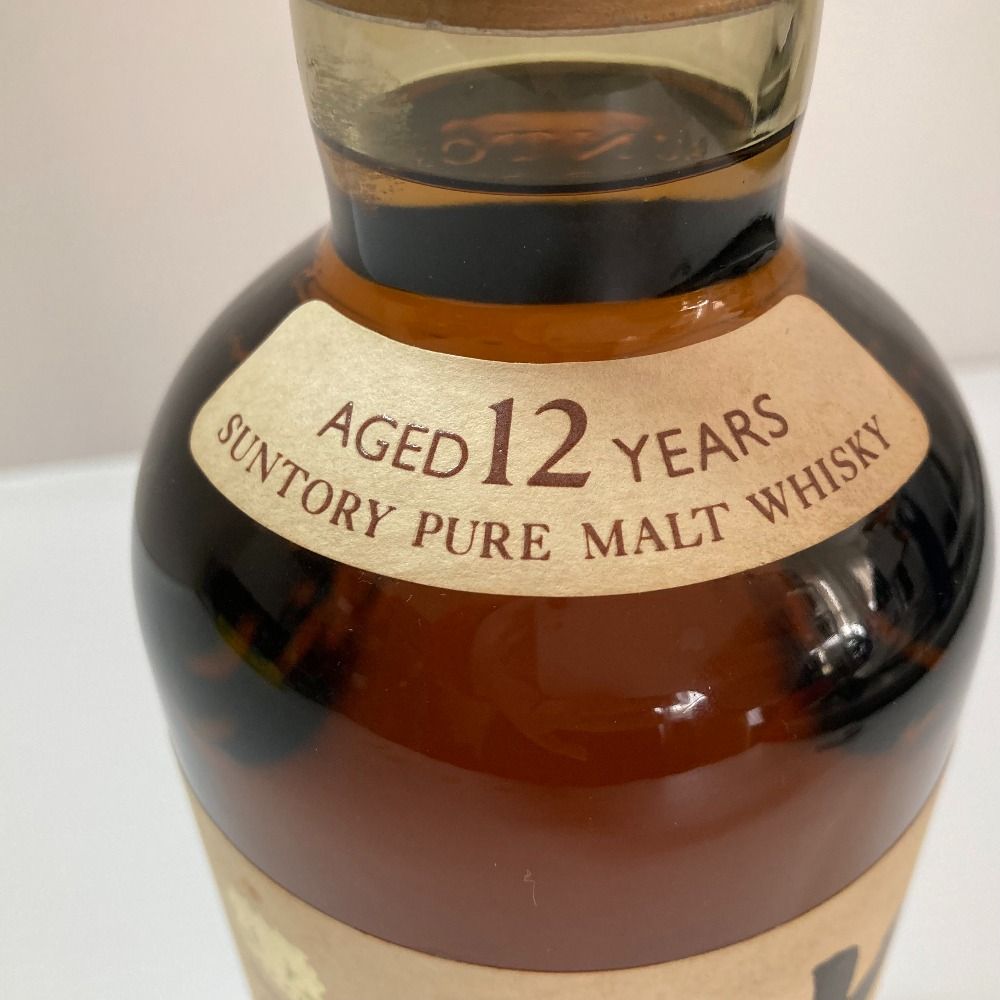 山崎12年 ピュアモルトウイスキー　SYA1N ane サントリー 山崎 12年 SUNTORY シングルモルト ウイスキー