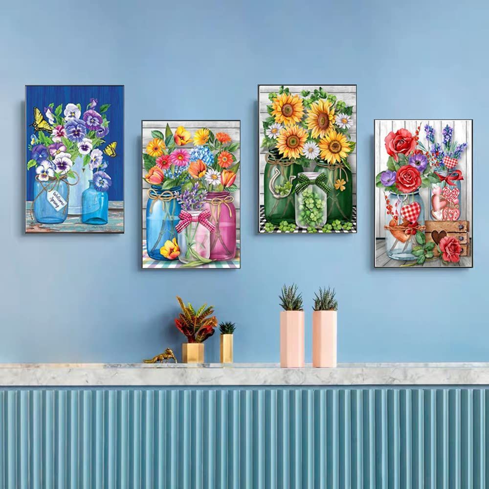 5D ダイヤモンドアート かわいい 猫 モナリザ 刺繍キット ビーズ絵画