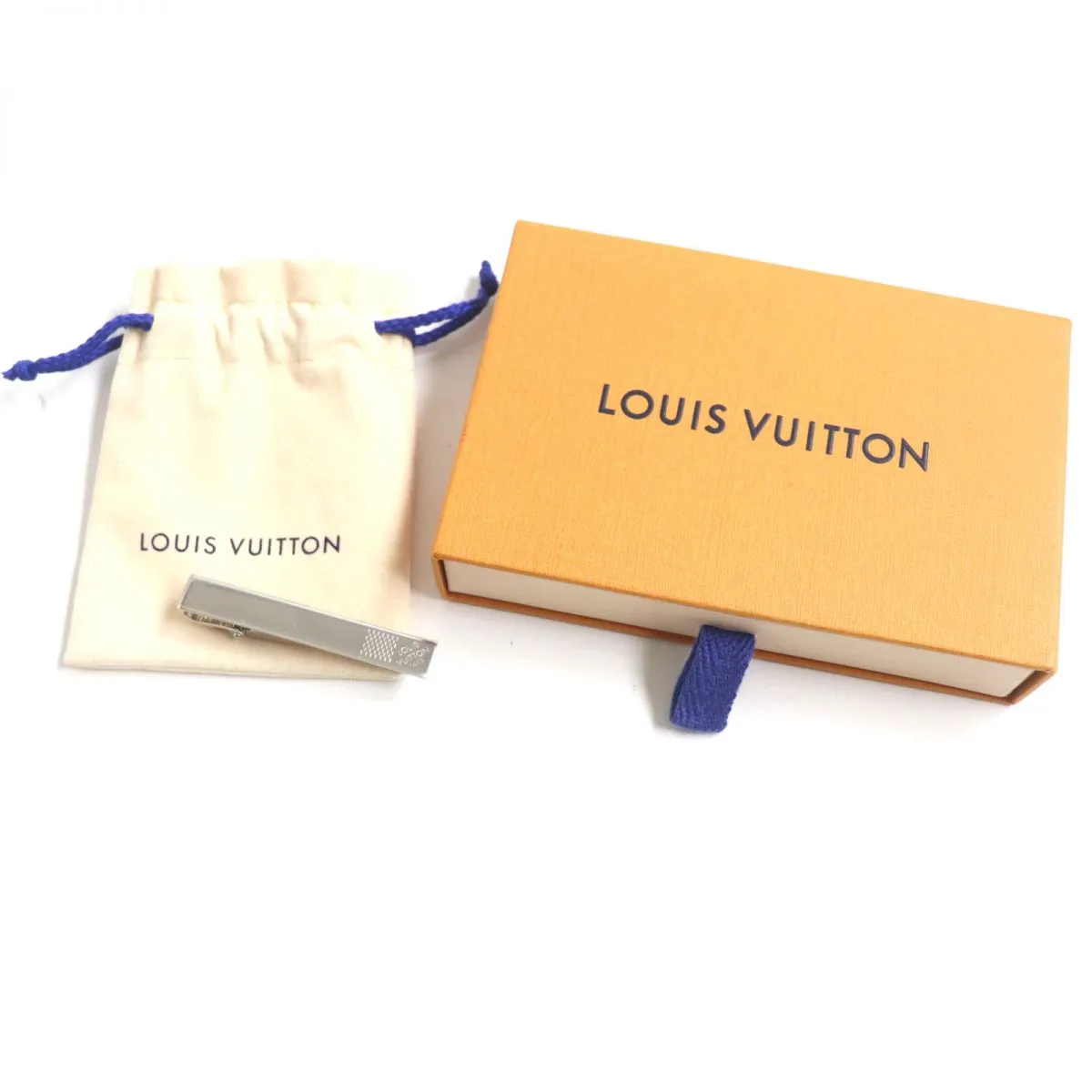 未使用品▽LOUIS VUITTON ルイヴィトン M61976 ネクタイピン・ダミエ