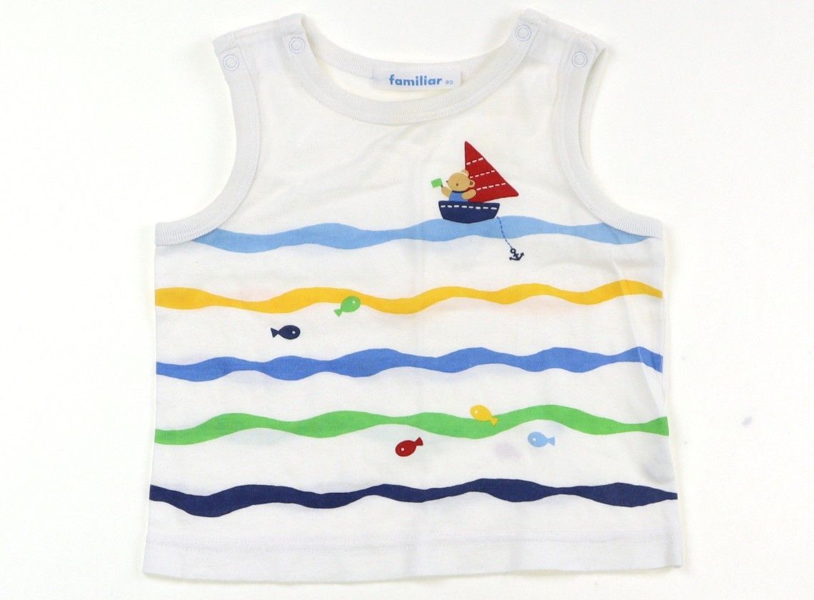 【familiar】【新品80サイズ】 familiar Tシャツ 80サイズ 新幹線 - メルカリ