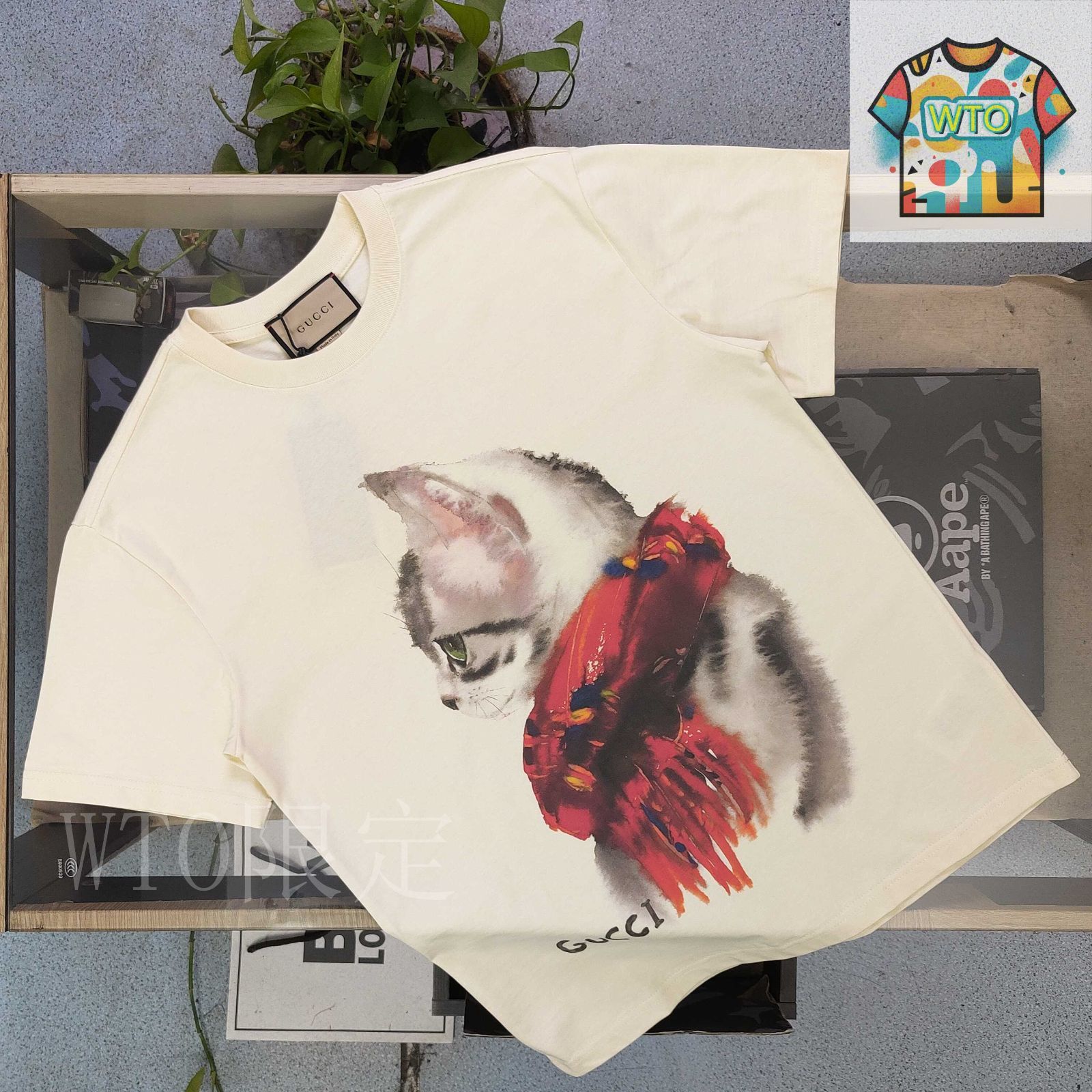 【正規品】【超美品】GUCCI タイガーデザイン マフラー 25 GUCCI グッチ ストール マフラー メンズ レディース 男女兼用 GG