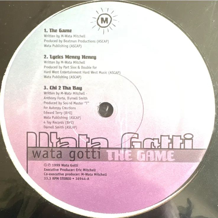 WATA GOTTI G-RAP G-FUNK レコード