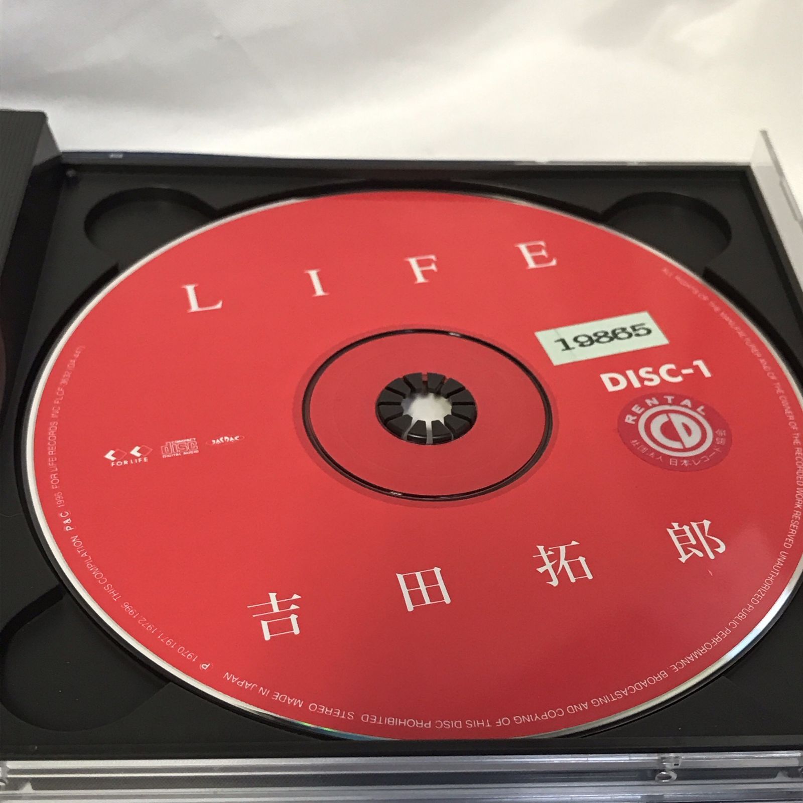 レンタル落ち】吉田拓郎 LIFE ライフ - メルカリ