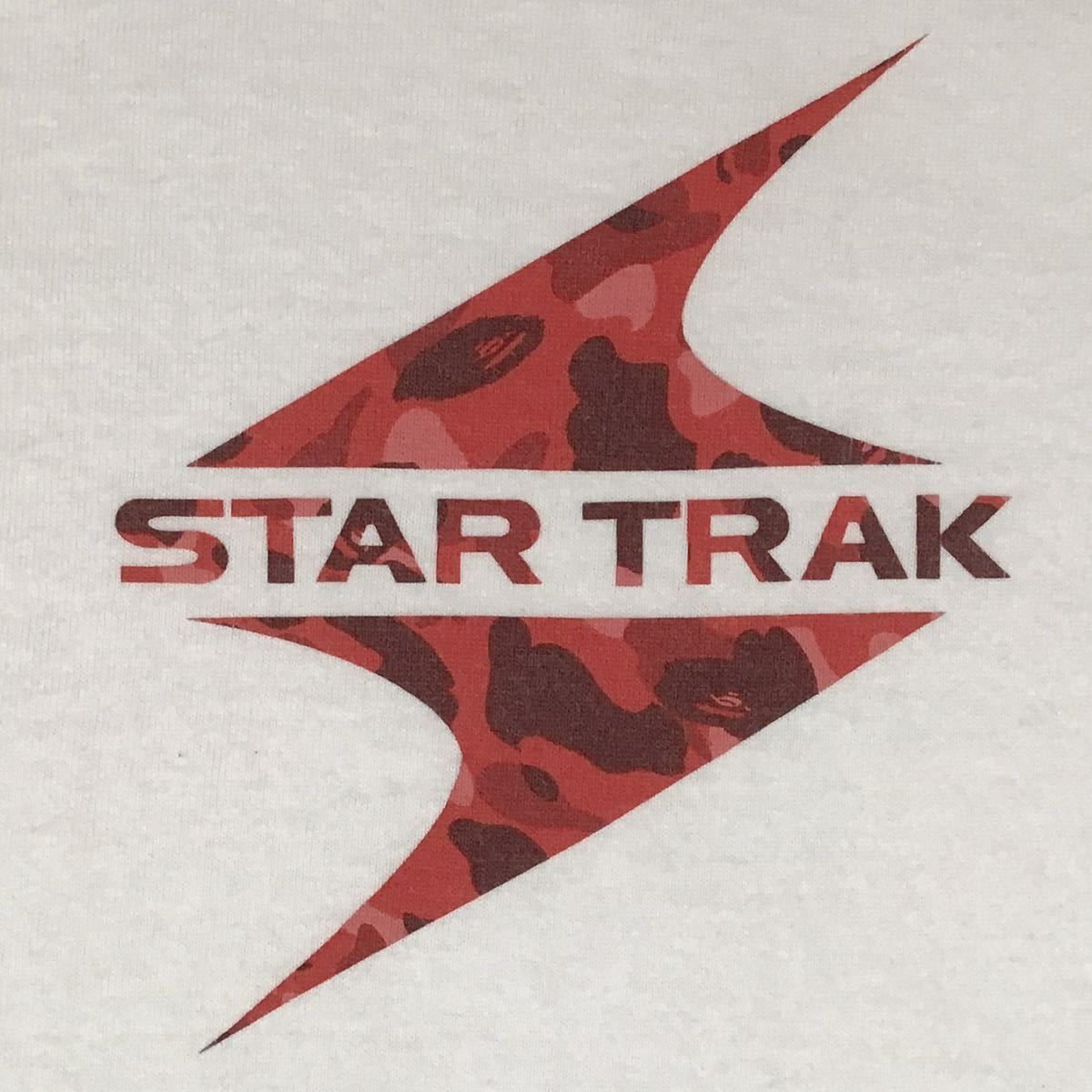 ☆激レア☆ STAR TRAK logo Tシャツ Mサイズ a bathing ape BAPE 