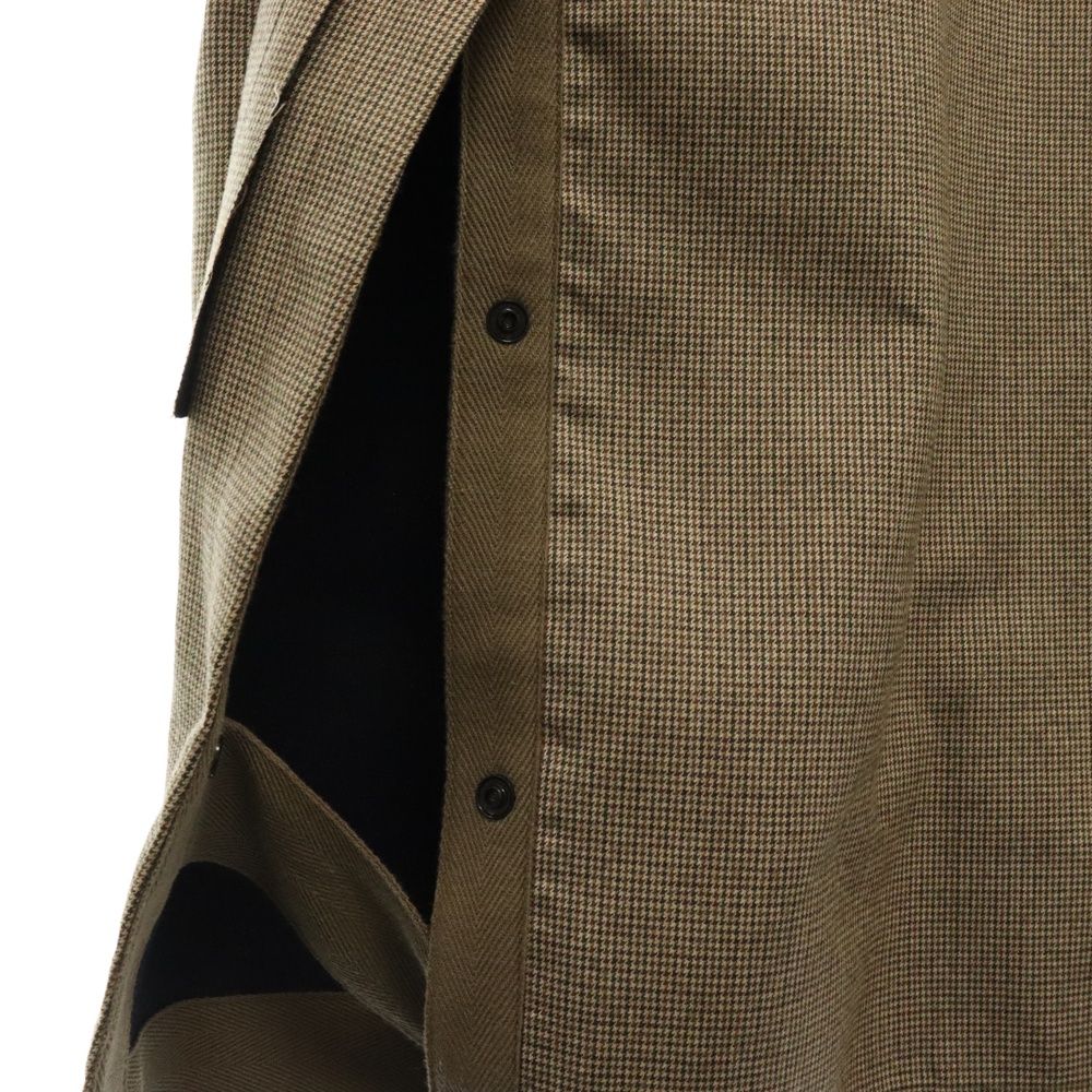 Sacai (サカイ) 22AW Check Bonding Coat 22-02887M 千鳥格子柄 フード
