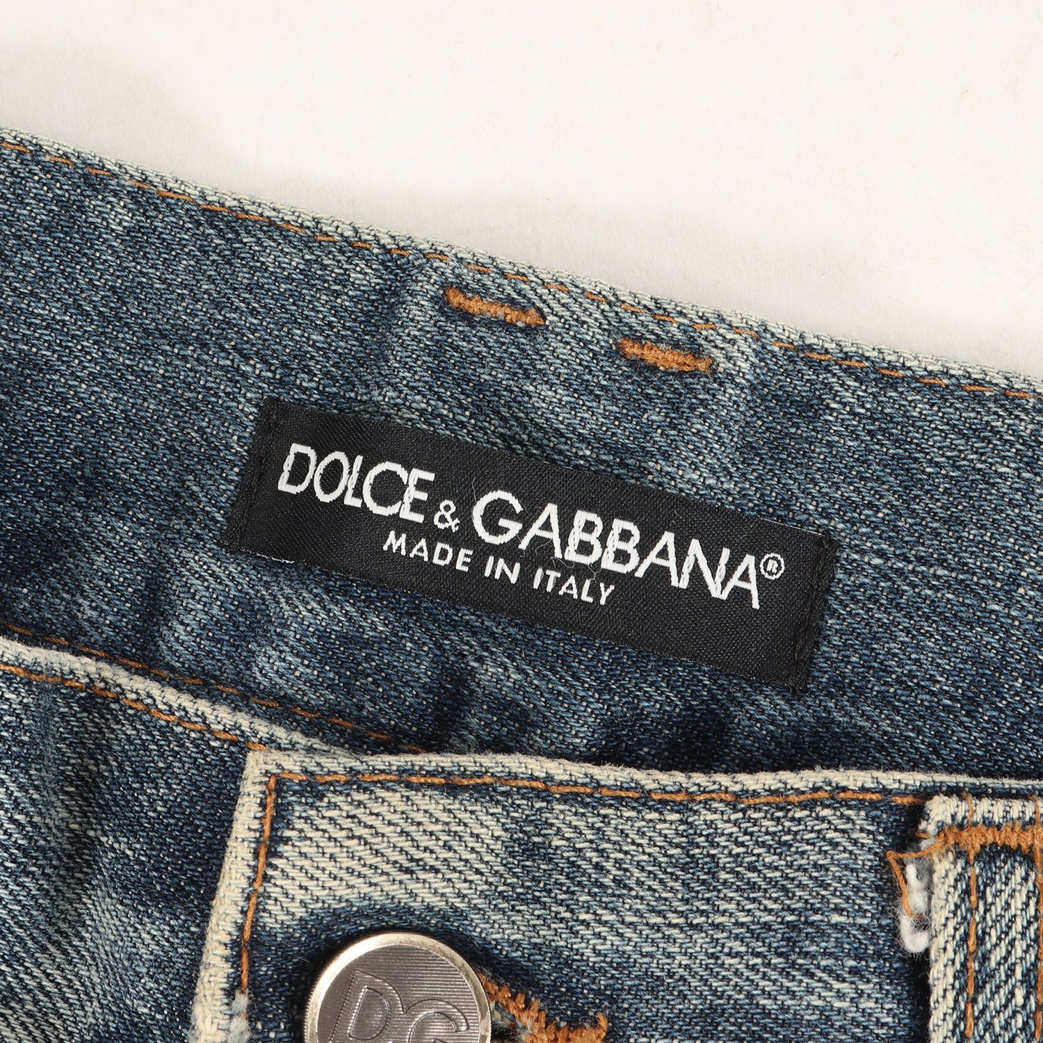 DOLCE&GABBANA ドルチェ&ガッバーナ デニムパンツ サイズ:46 ユーズド 