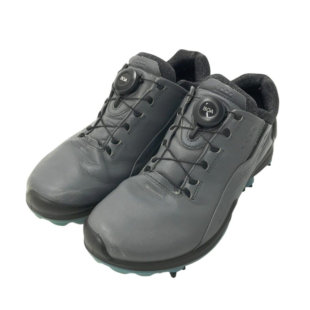 ecco エコー 131834 01602 M GOLF BIOM ゴルフシューズ  グレー系 EU39 [240101391664] ゴルフウェア メンズ ストスト