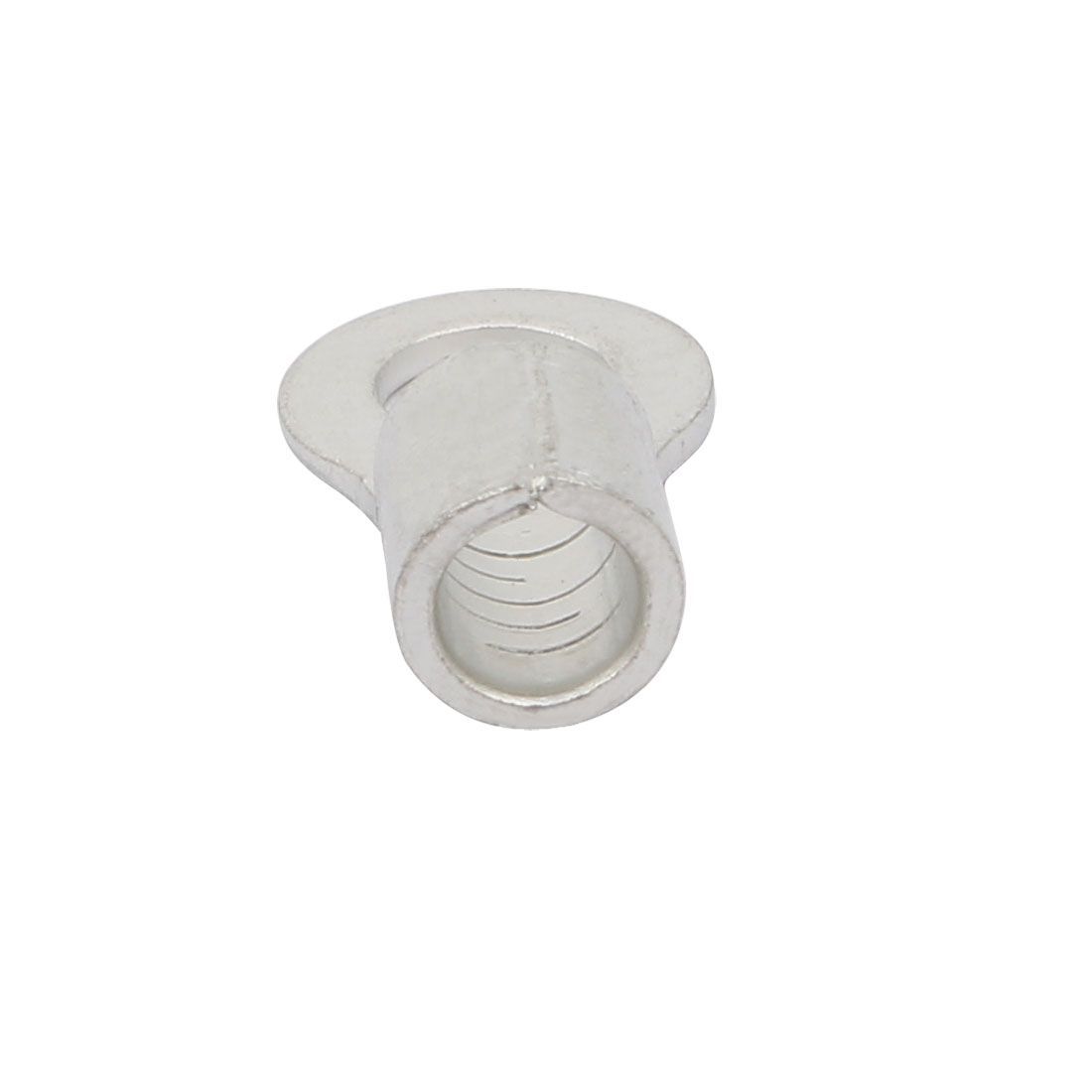 uxcell 裸圧着端子 丸型 ターミナル RNB8-6S 8AWGワイヤ 10個入り