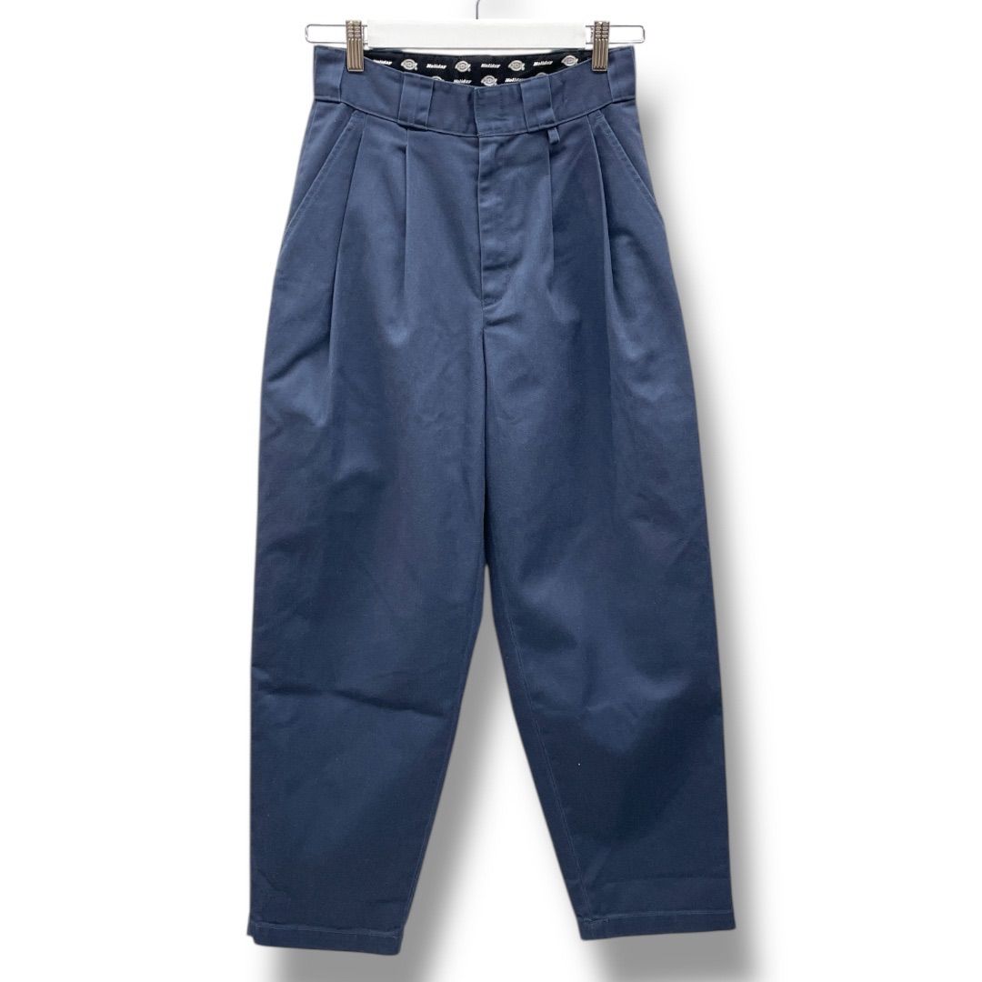 HOLIDAY ホリデイ DICKIES 2TUCK PANTS ディッキーズ ツータックパンツ チノパン キーループ 23102094 紺色 ネイビー 0サイズ レディース 通年 ゴーゴー古着マルイ北千住店 18 No.984