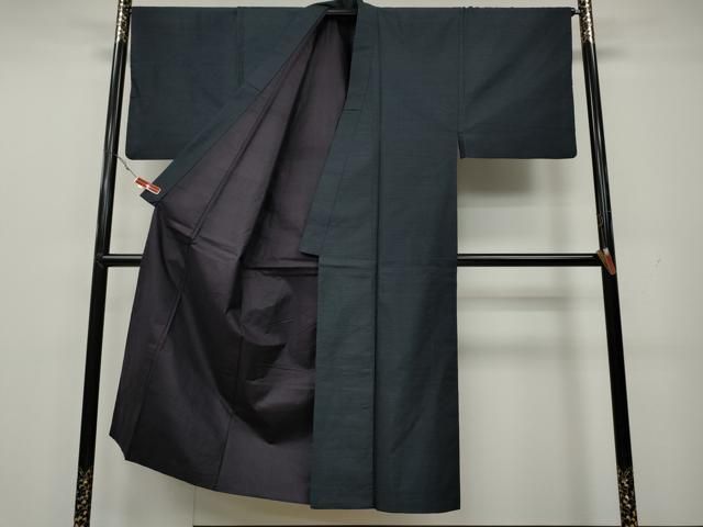 平和屋着物●男性 本場大島紬 アンサンブル 80亀甲 総詰め 正絹 CAAX4729ut