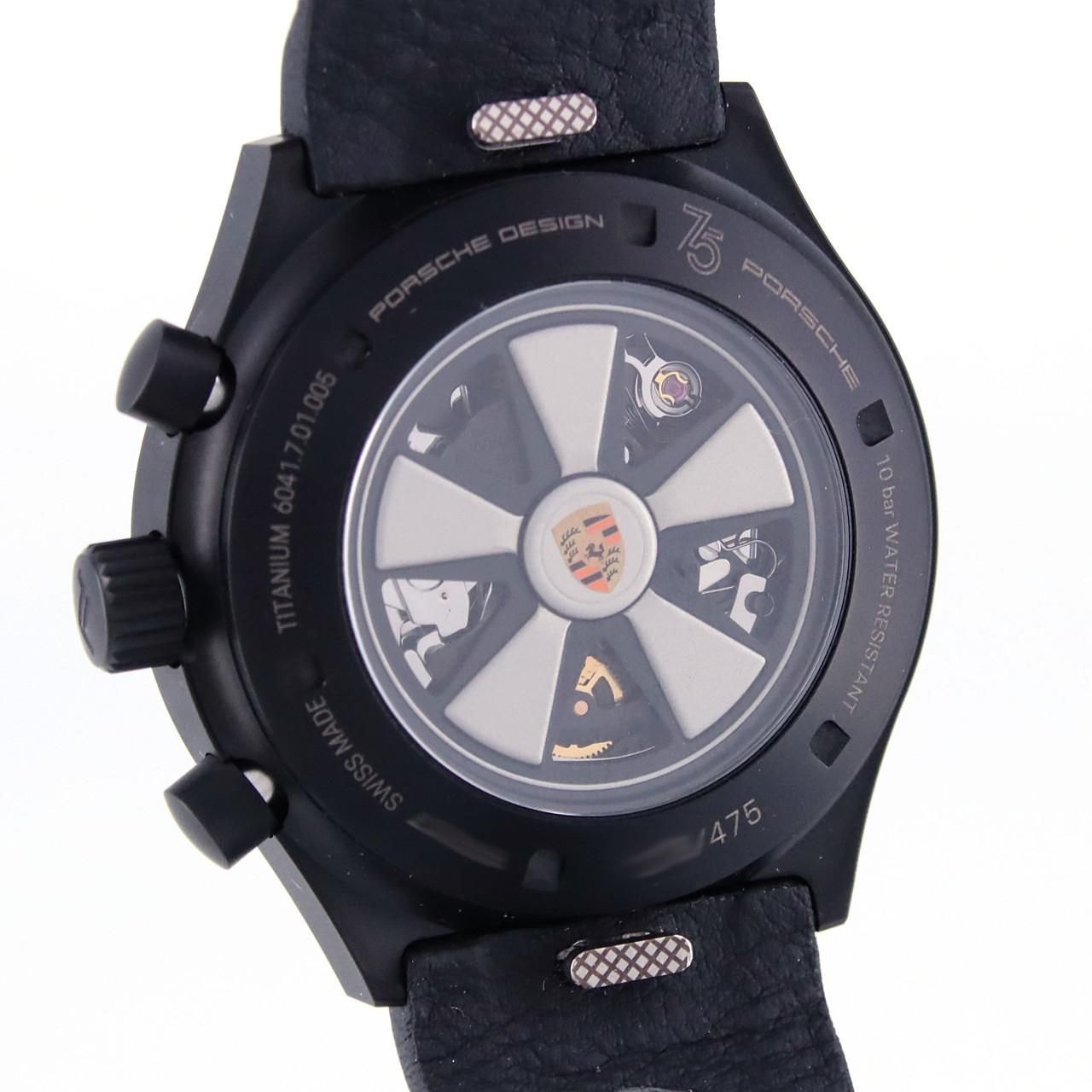 ポルシェ・デザイン クロノグラフ1・ポルシェ75周年 TI LIMITED 6041.7  