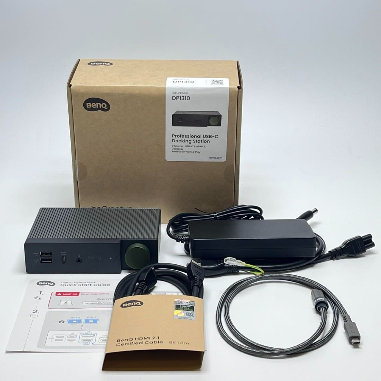 BenQ beCreatus DP1310 13-in-1 ハイブリッドドッキングステーション No2404