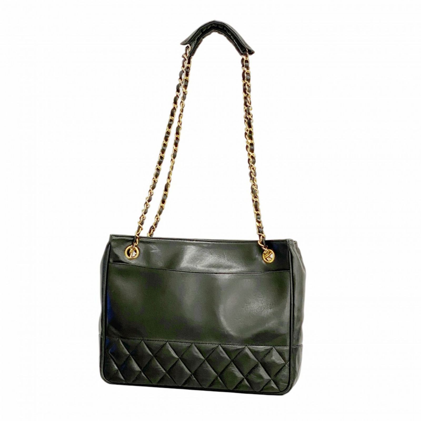 【美品】シャネル　チェーンショルダーバッグ　ラムスキン　トートバッグ　マトラッセ 楽天市場】CHANEL シャネル マトラッセ 美品 A15269 Wチェーン