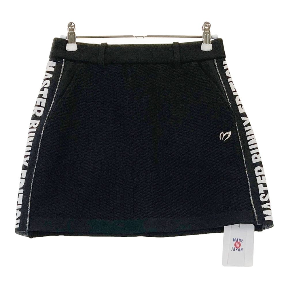 サイズ 0 MASTER BUNNY EDITION マスターバニーエディション ニットスカート ブラック系 240101537423 ゴルフウェア レディース ストスト