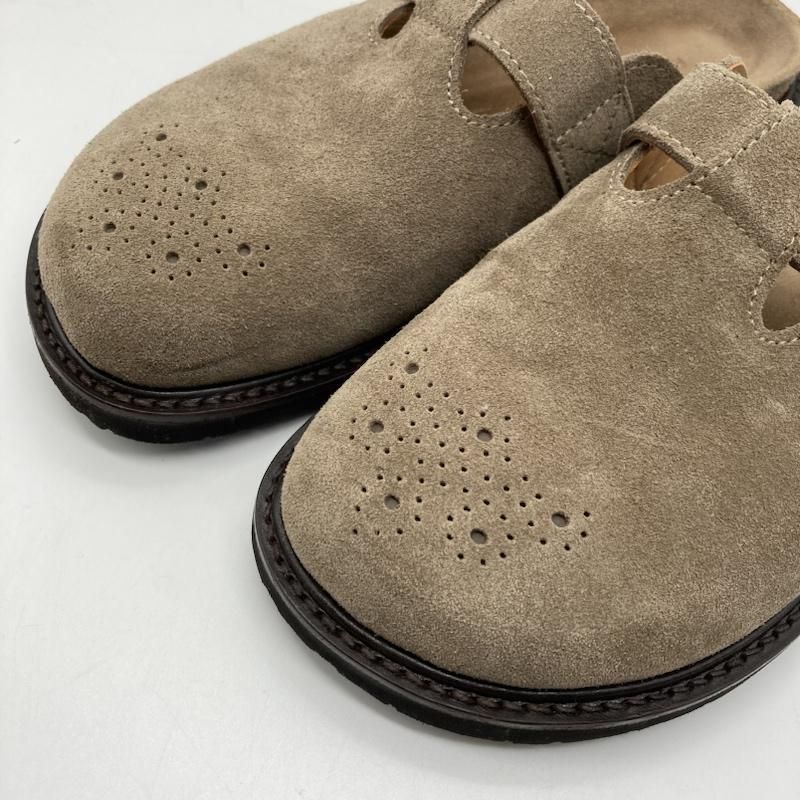 Hender Scheme エンダースキーマ サンダル Hender Scheme buggs suede khaki beige qn-s-bug スウェード サンダル