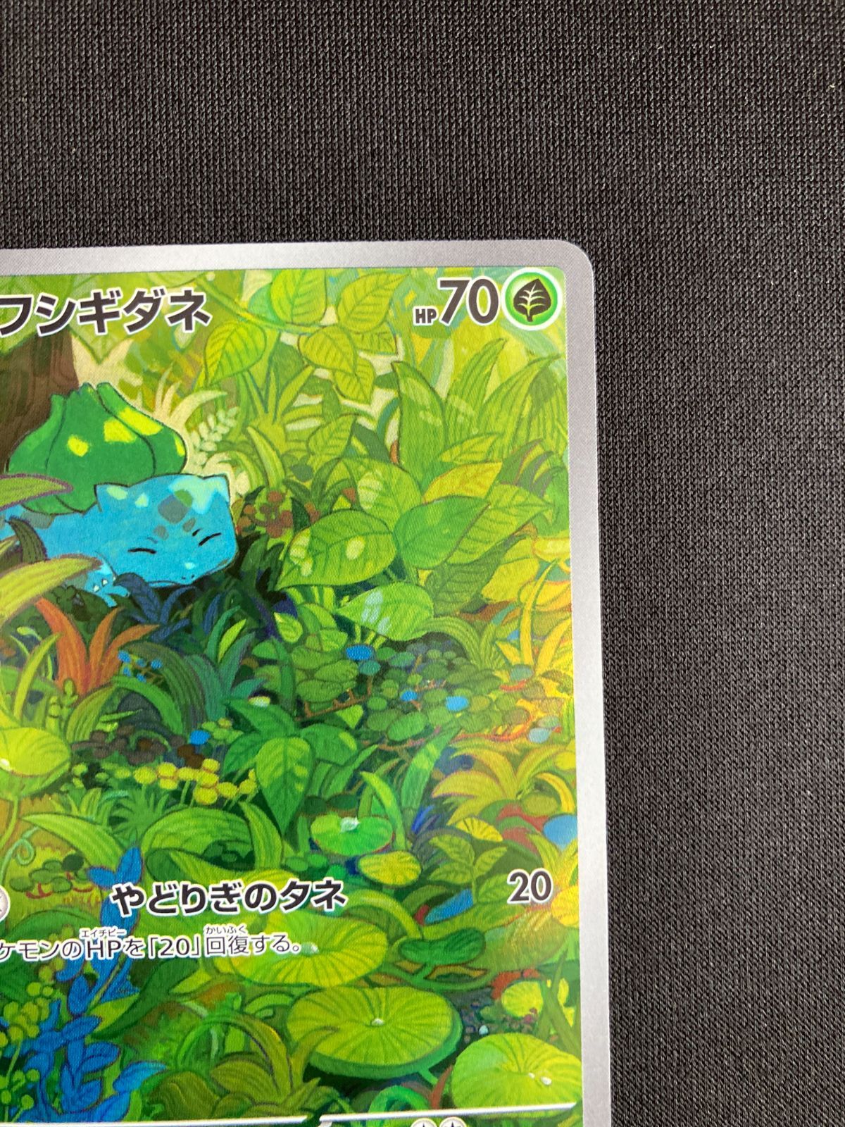 ポケモンカード フシギダネ sv2a 166/165 AR Bulbasaur 151 JAPAN
