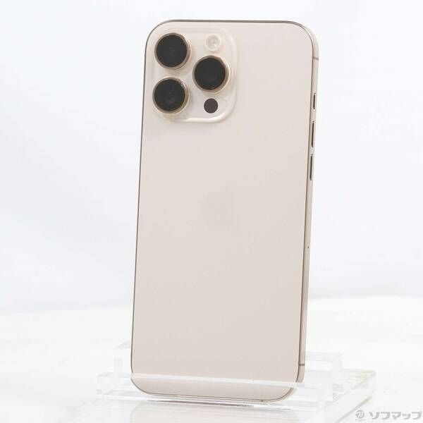 〔 品〕 iPhone16 Pro Max 256GB デザートチタニウム MYWJ3J A SIMフリー 258