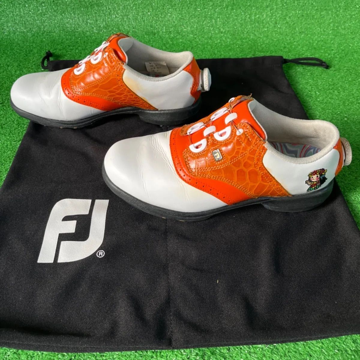 FOOTJOY フットジョイDRYJOYS ハワイアン ダイヤル式 ソフトスパイク ゴルフシューズ 23cm - メルカリ