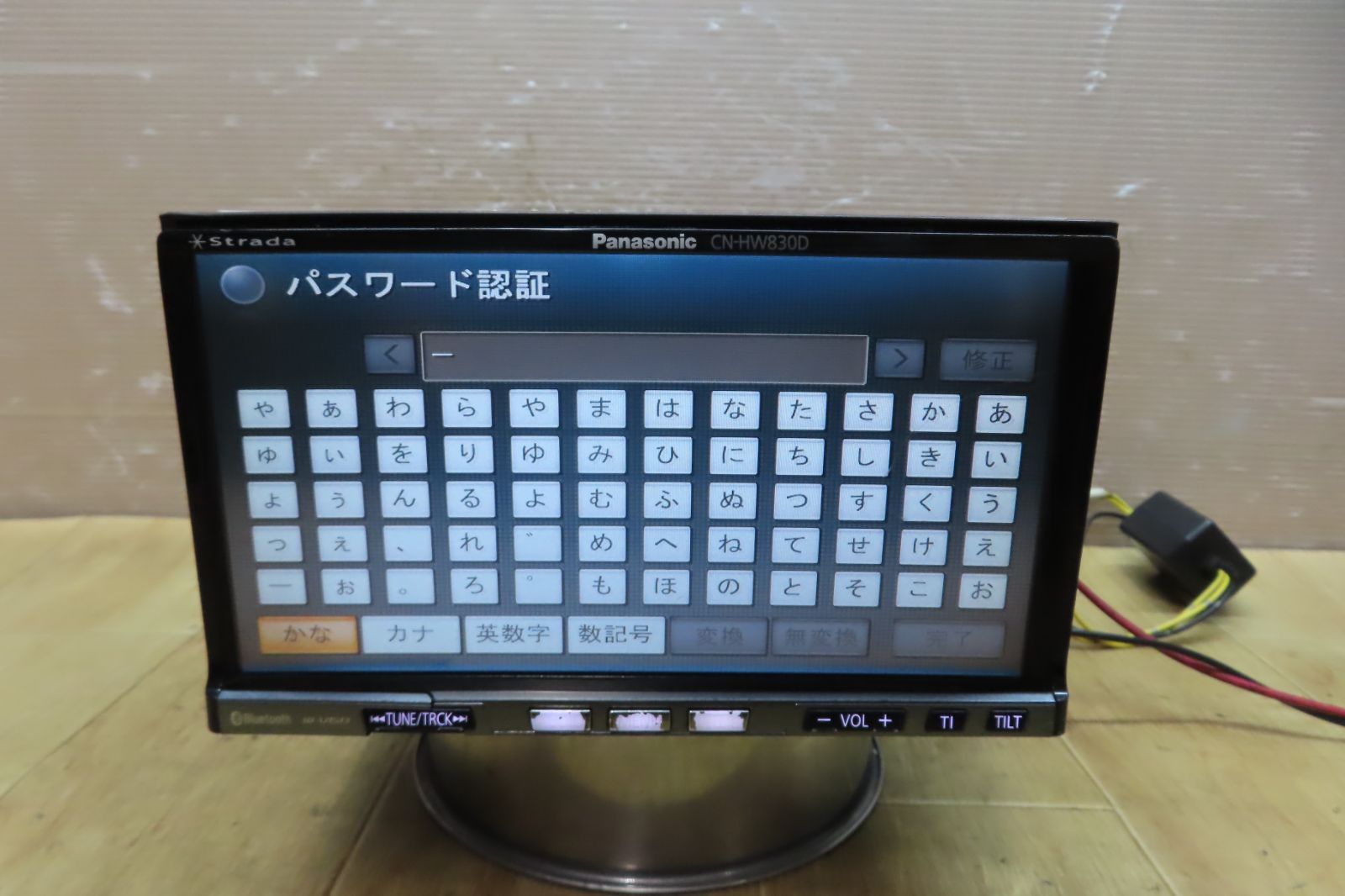 Panasonic ストラーダ HDDナビ Bluetooth フルセグ Panasonic CN 