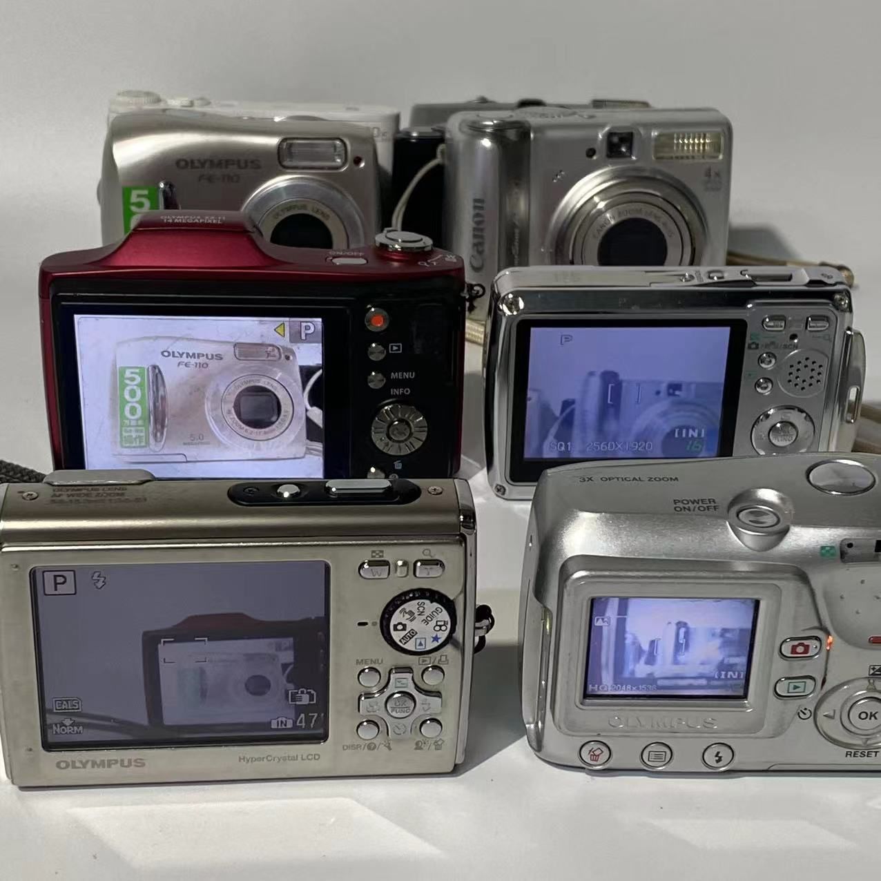 OLYMPUS　CANON　SONY　ジャンク Canon SONY OLYMPUSなど6メーカーまとめ売り ジャンク品 【公式通販】