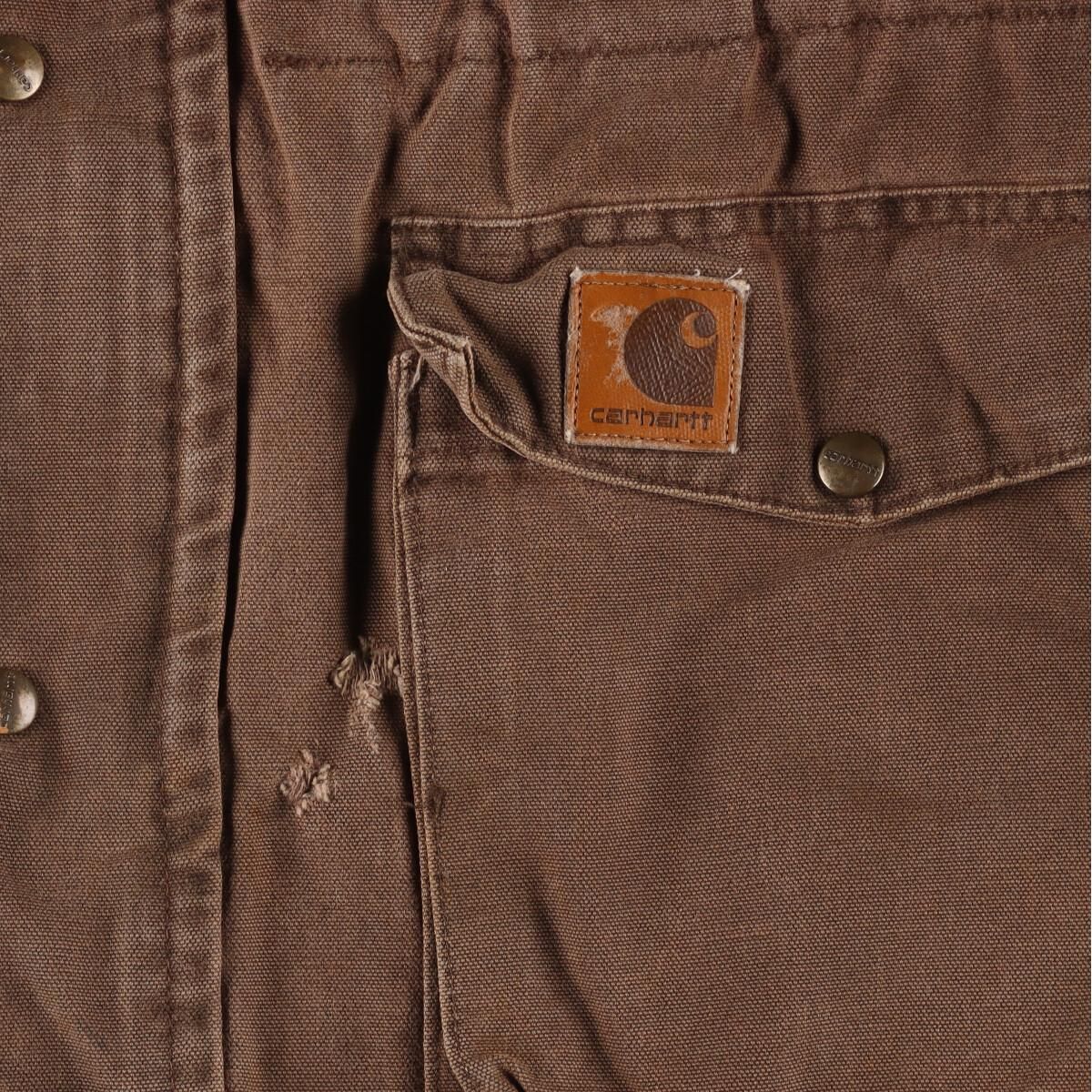 古着 80年代 カーハート Carhartt ダック地ワークジャケット USA製