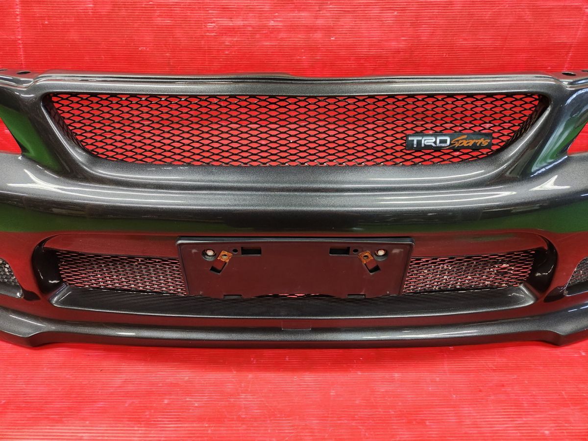 即決 ★ H10年 アルテッツァ SXE10 純正 フロントバンパー グリル/フォグ付 シルバー 1C0 ※個人宅配送不可(福山通運営業所止) [31004840] 2025年最新Yahoo!オークション -アルテッツァ 純正 バンパーの中古品