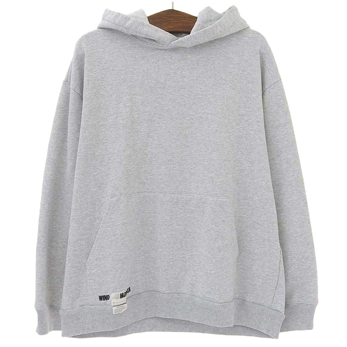 ウィンダンシー MADNESS コラボ フーディ メンズ グレー WIND AND SEA  