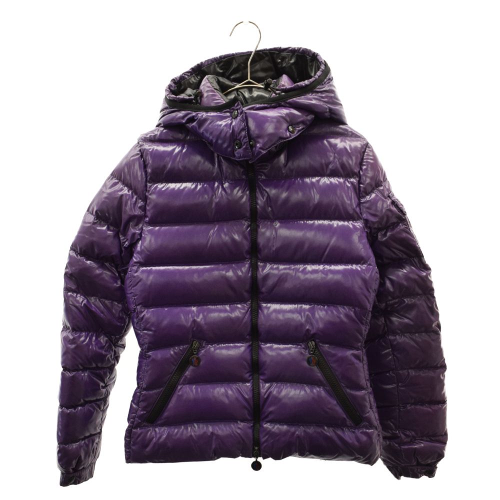 極美品 MONCLER モンクレール バディア ダウンジャケット パープル 00 MONCLER (モンクレール) BADY バディ フード付き ショートダウン