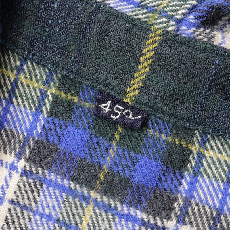 フォーティファイブアール 45R ジンバネルチェックのフリル