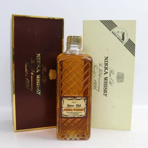 ニッカ レア オールド 50周年記念ボトル 720ml 43度 元箱 白箱
