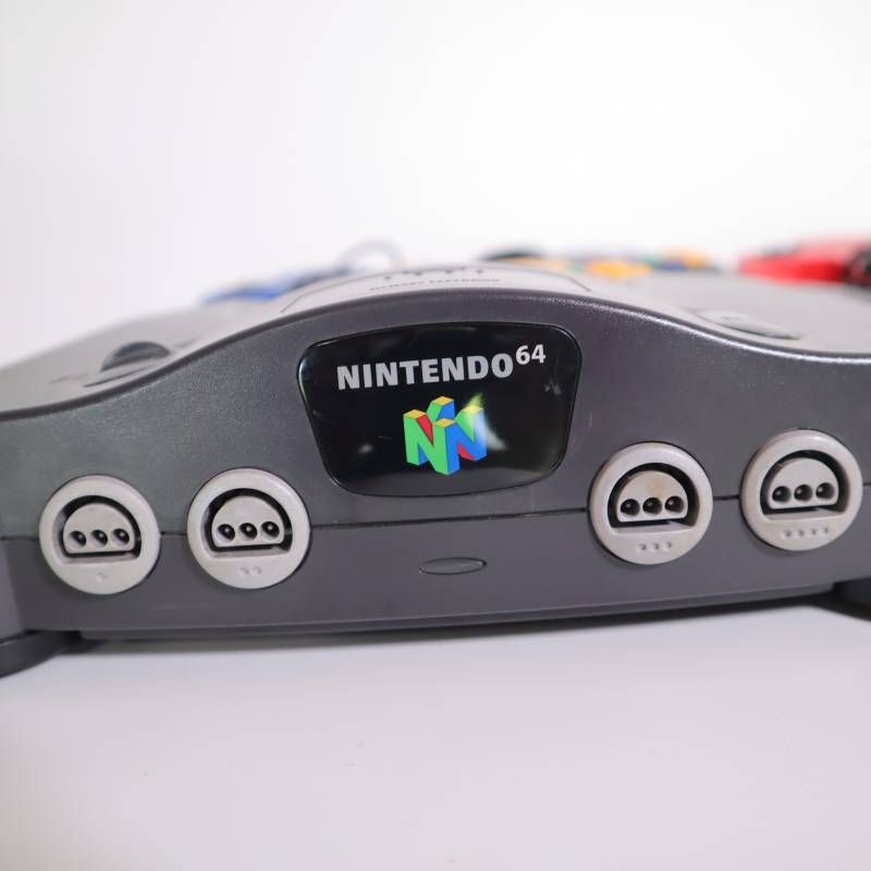 NINTENDO 64 本体&振動パック＆ソフト4本 任天堂 NINTENDO64 ニンテンドー64 本体一式 ソフト付き 振動