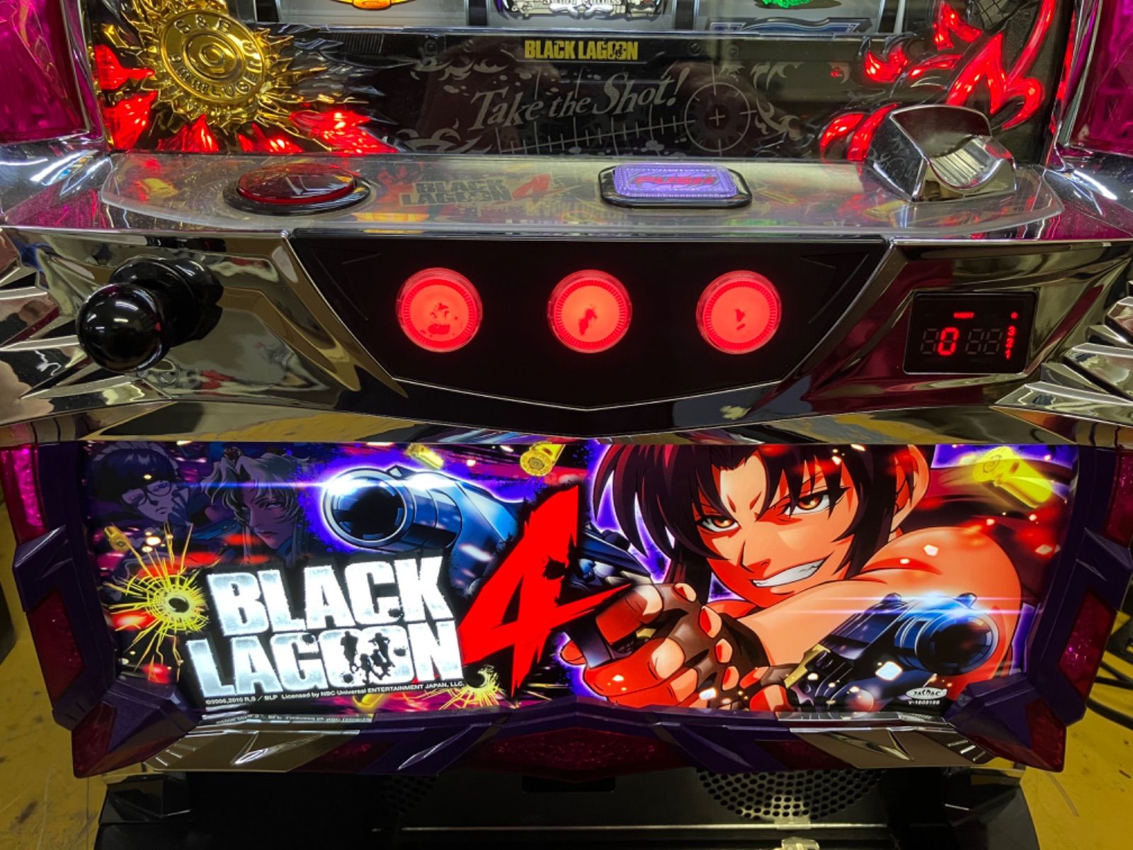 実機 税込 スパイキー BLACK LAGOON4（ＳＡＴブラックラグーン４ＳＹ