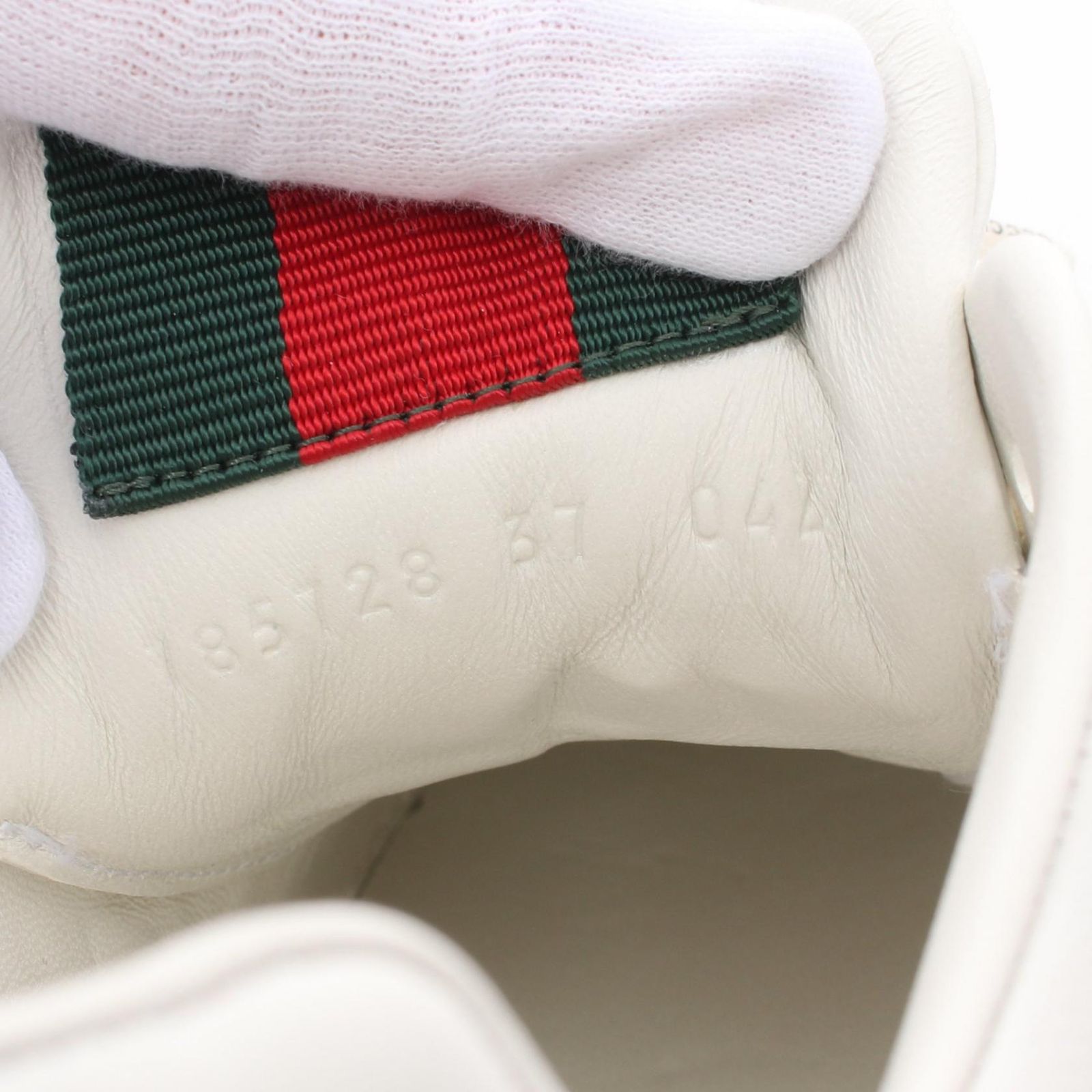 グッチ GUCCI スニーカー リウェブ 785728 ホワイト レザー リ