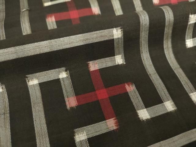 平和屋着物○本場大島紬 龍郷絣 秋名バラ 正絹 逸品 DAAS3712ps - メルカリ